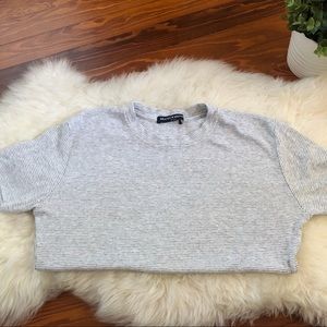 Brandy Melville Ribbed T Shirt